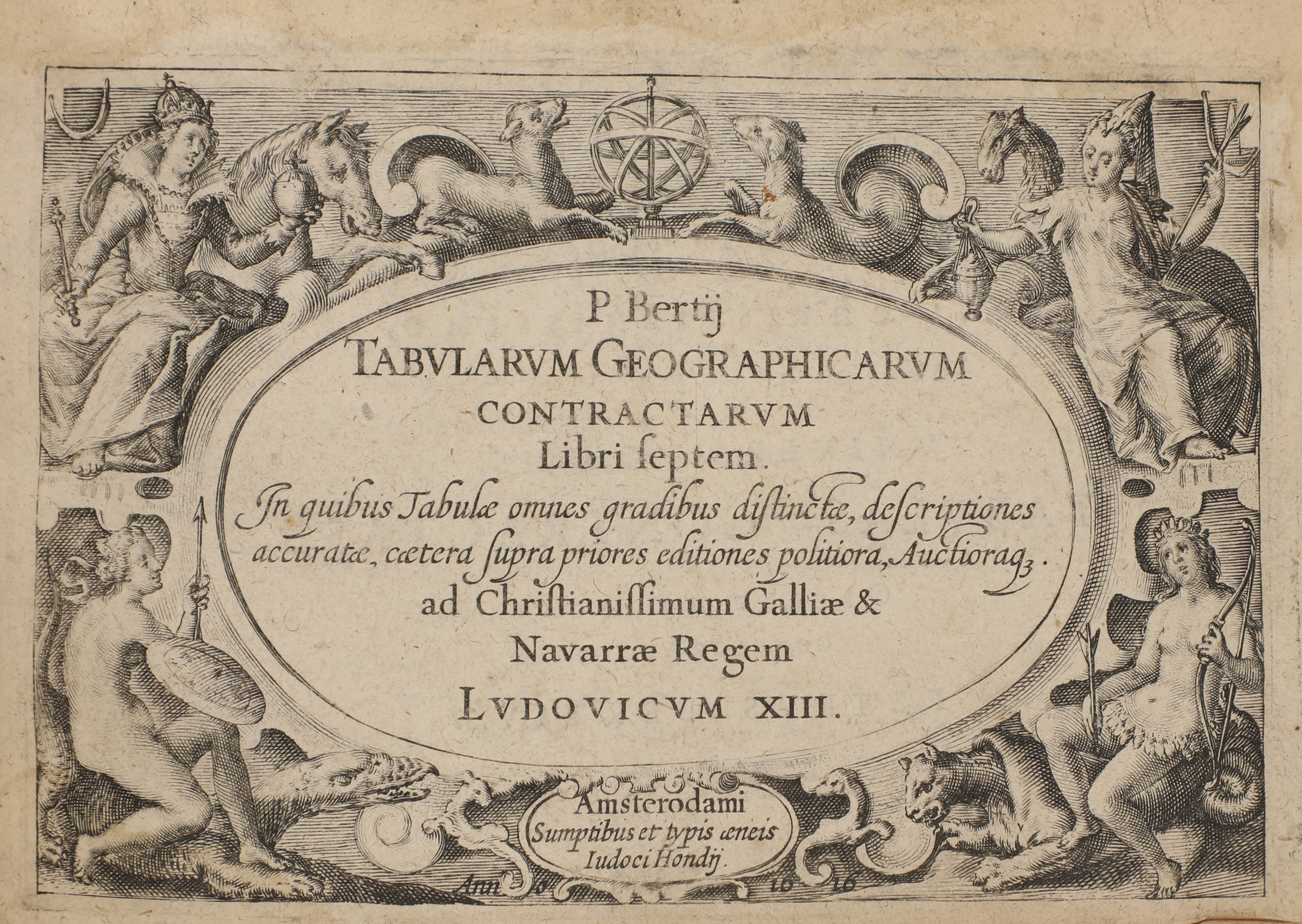 ATLASES: [BERTIUS, Petrus (1565-1629)]. Tabularum geographicarum contractarum libri septem (£5,000-7,000)